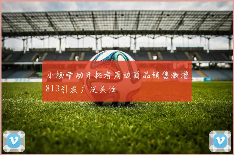 小杨带动开拓者周边商品销售激增813引发广泛关注